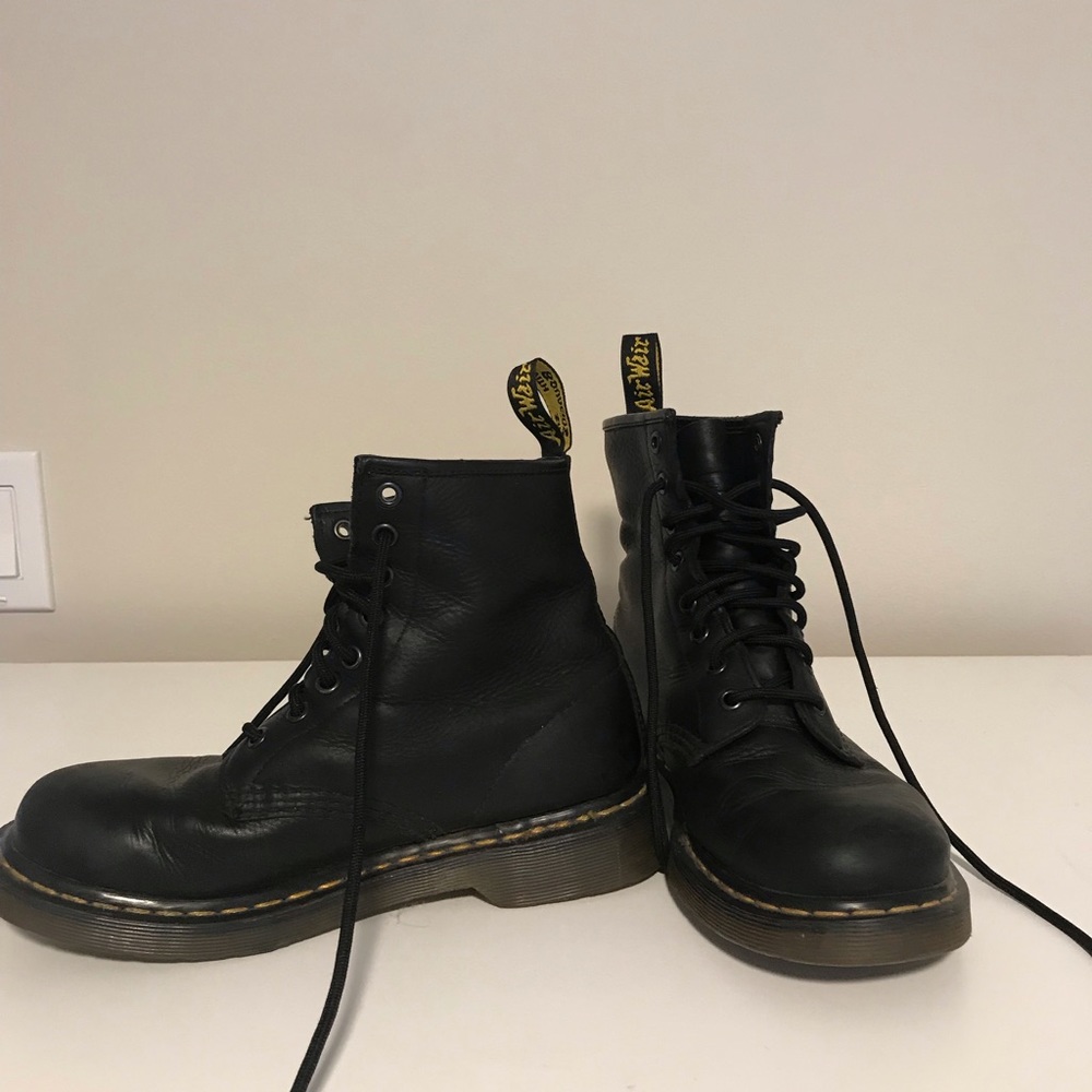 Classic black doc martens
